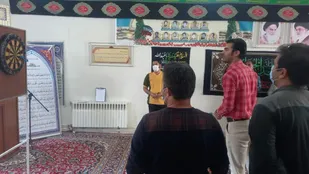 برگزاری مسابقه دارت در اداره امور مالیاتی شاهرود+ تصاویر