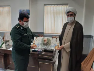 سرهنگ آقایی با ریاست جدید سازمان تبلیغات اسلامی شهرستان تفت دیدار کرد