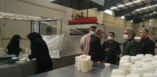 بازدید از واحدهای تولیدی و تشکیل جلسه با اعضای هیات امنای شهرک صنعتی قمصر