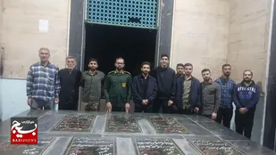 هفتکل در عطر خون شهدا/خادمین شهدا مزار گمنامان عشق را معطر کردند