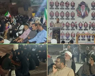 موج ۲۲۰بااقتدار میدانی مردم بندرهندیجان