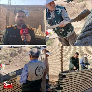 ۱۰ خانه برای افراد نیازمند ساخته شد