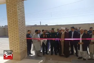 افتتاح خانه مهر به همت معاونت اجتماعی سپاه شهرستان خاش