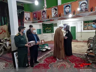 مراسم بزرگداشت اولین یادواره شهدای مسجد ابوالفضلی شیروان با همکاری سپاه شیروان