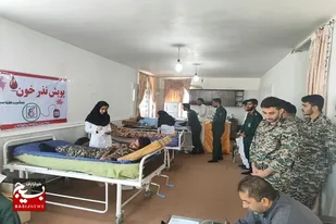 برنامه نذرخون به همت بسیج ادارات شهرستان نیکشهر برگزارشد
