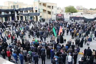 راهپیمایی حرم تا حرم در شهرکرد