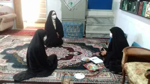 جانشین بسیج جامعه زنان استان از پایگاه عفاف، حوزه عصمتیه بازدید کرد