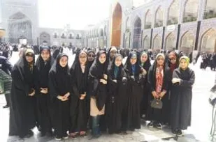 اردوی زیارتی مشهد مقدس خواهران بسیجی پایگاه شهید کیانی  برگزار شد
