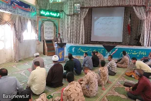 مجلس یادبود آیت الله فاطمی نیا در تیپ انصارالحسین(ع)همدان برگزار شد