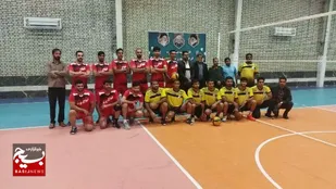 برگزاری فینال مسابقه والیبال جشنواره فجر در عسلویه