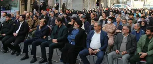 مراسم شهید&laquo;آبروی محله&raquo; در شهرستان بهارستان برگزار شد