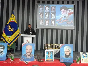 یادواره شهدای کارمند در سراوان برگزار شد