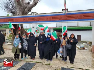 زیارتگاه&zwnj;های امام زادگان عشق در رامسر گلباران شد