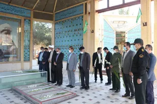 شروع به کار فرماندار جدید شهرستان تفت