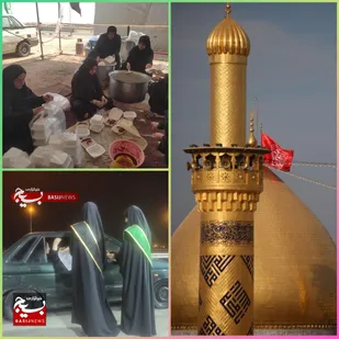 آمادگی خدمات گروه جهادی&zwnj;ام المصائب هندیجان درموکب حضرت رقیه (س) مرزشلمچه
