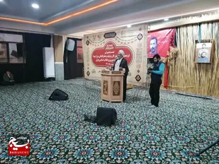 گردهمایی و نشست بصیرتی با حضور بسیجیان کارگر+عکس