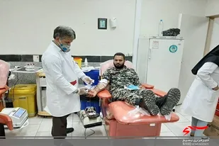 پویش نذر خون در شهرستان تفتان