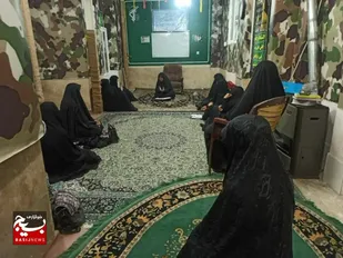 تشکیل حلقه صالحین &laquo;جهاد تبیین&raquo; در پایگاه بسیج فاطمه الزهرا (س) قم
