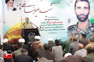 یادواره شهید مدافع حرم، شهید علیرضا قلی پور، در قیروکارزین برگزار شد