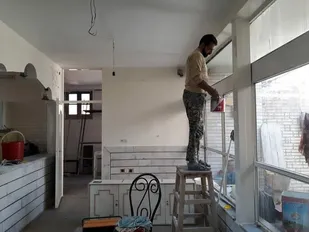 بازسازی یک باب منزل مسکونی توسط گروه جهادی شهدای لشکر 14 امام حسین(علیه السلام)