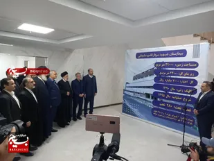 بیمارستان شهید سلیمانی در فردیس با حضور رئیس جمهور رسما افتتاح شد