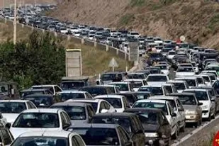 ترافیک سنگین در محورهای شمالی کشور