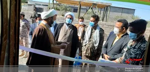 افتتاح طرحهای عمرانی و اشتغال زایی در ریگان کرمان