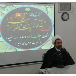 مراسم سوگواری شهادت حضرت زهرا (س)در ناحیه انار برگزار شد