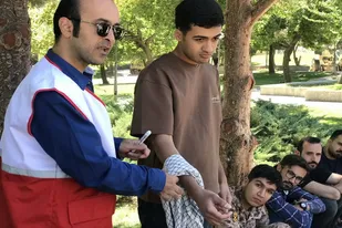 برگزاری کارگاه آموزشی خودامدادی و دگرامدادی کارکنان وظیفه گردان حضرت علی اکبر(ع) همدان