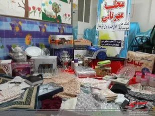 اهدای جهزیه کامل به زوج های جوان توسط جهادگران حوزه 220 حضرت هاجر (س) کرج