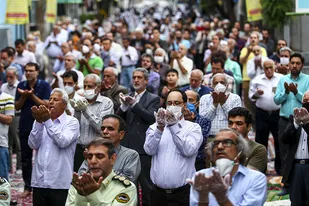 گزارش تصویری/برگزاری نماز عید فطر در تهران