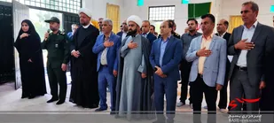 آیین غبارروبی و عطر افشانی قبور مطهر شهدای شهرستان جم برگزار شد