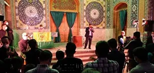وداع با پیکر مطهر شهید مدافع حرم