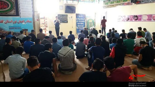 نماز ظهر و عصر اردوگاه (خبرنگار افتخاری بسیج امیر رضا تازیکه)