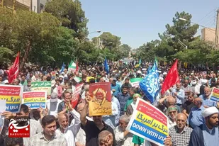 راهپیمایی جمعه&zwnj;های خشم و نصر در دارالمؤمنین؛ خروش عظیم مردم دامغان در محکومیت تجاوز به ایران&nbsp;