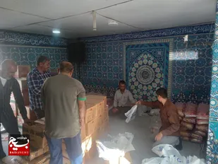 توزیع ۴۲۵ بسته معیشتی در آبادان