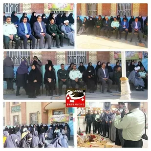 زنگ اول مهر   با حضور فرمانده سپاه فیروزکوه نواخته شد
