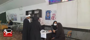 برگزاری میز خدمت سلامت در محله عباس&zwnj;آباد عنبرآباد به مناسبت دهه فجر