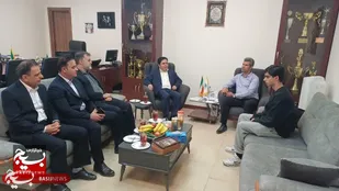 دیدار مسئولین شهرستان نظرآباد با رئیس فدراسیون تکواندو جمهوری اسلامی ایران
