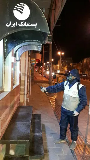 توزیع بسته های معیشتی به نیازمندان ابهری توسط گروه جهادی شهید یاور معروفخانی