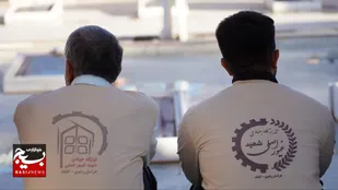 اعزام قرارگاه جهادی شهید غیور اصلی گناباد برا بازسازی موکب های اربعین به عراق+فیلم