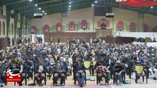 گرامیداشت سومین سالگرد شهادت حاج قاسم سلیمانی در حسینیه ثارالله خمینی شهر