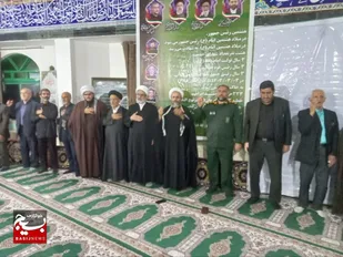 مراسم گرامیداشت شهدای خدمت در شهرستان سوادکوه