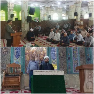 برگزاری مراسم جشن دهه کرامت در بقعه متبرکه حضرت سبزقبا (ع)