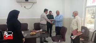 تجلیل از اعضای شورای شهر ترکالکی گتوند به مناسبت روز شوراها+تصویر