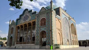 مراحل بازسازی و مرمت بقعه امامزاده حسین(ع) اواخر خرداد ماه به اتمام می رسد