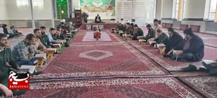 محفل انس با قرآن کریم کارکنان سپاه ناحیه ایجرود برگزار شد