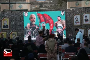 بزرگداشت شهدای مدافع حرم گردان ۱۵۴ تکاور حضرت علی&zwnj;اکبر (ع) همدان