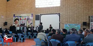 با حضور مسئولان استانی و شهرستانی در خانمیرزا برگزار شد