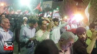 موج ۱۷۵ تجمعات شبانه مردم غیور و انقلابی لردگان